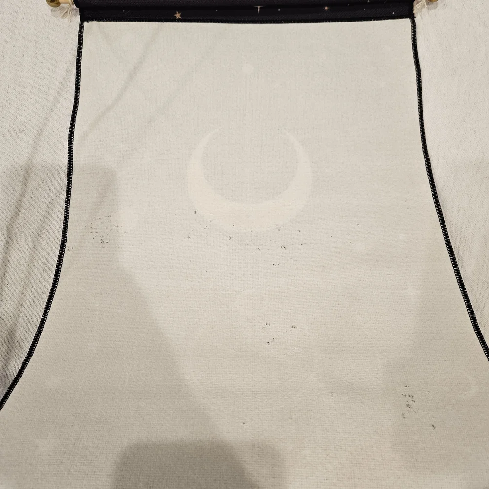 Celestial Wall Hanging Decor - Black and Cream